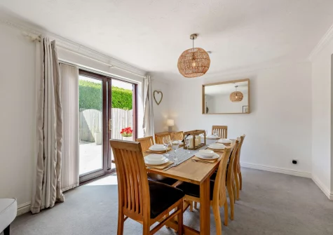 The dining room at Sandals, Padstow