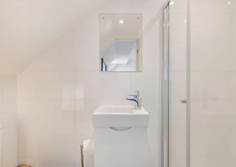 Bedroom #2 en-suite shower room at Sandals, Padstow