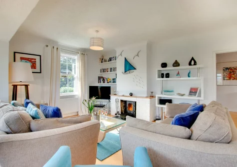The living room at Sandbanks, Carbis Bay