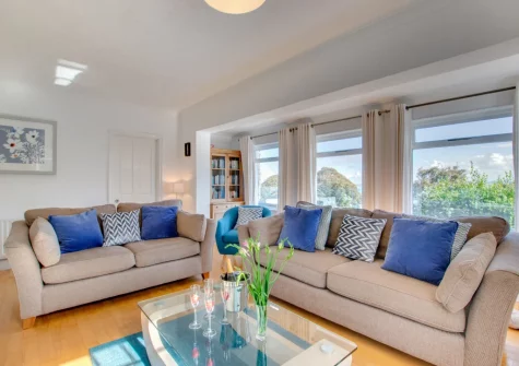 The living room at Sandbanks, Carbis Bay