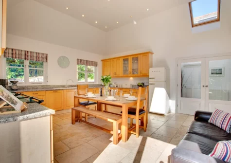 The kitchen at Sandbanks, Carbis Bay