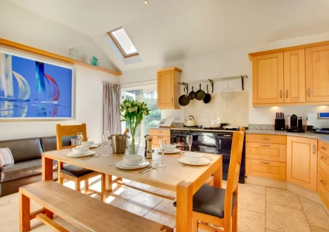 The kitchen at Sandbanks, Carbis Bay