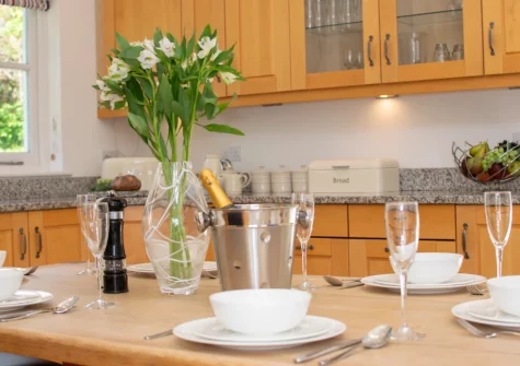 The kitchen at Sandbanks, Carbis Bay