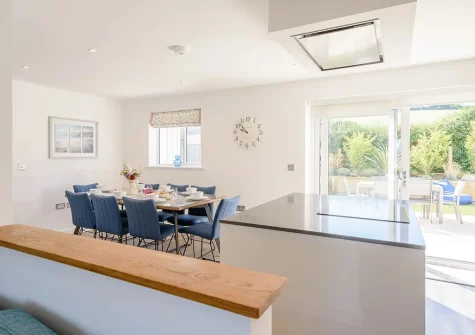 The dining area at Sandbars, Instow