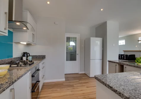 The kitchen at Sandbars, Padstow