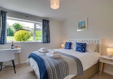 Bedroom #1 at Sandbars, Padstow