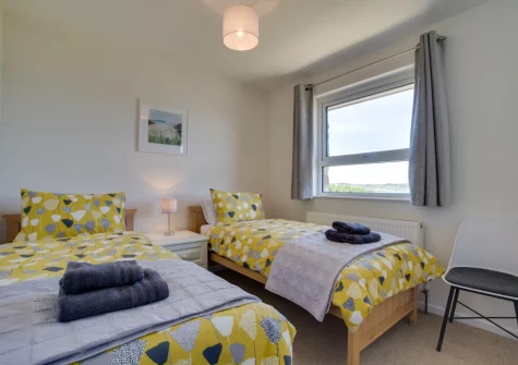 Bedroom #2 at Sandbars, Padstow