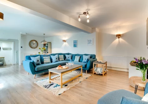 The living area at Sandpiper, Padstow