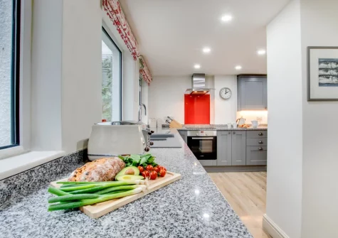 The kitchen at Sandpiper, Padstow