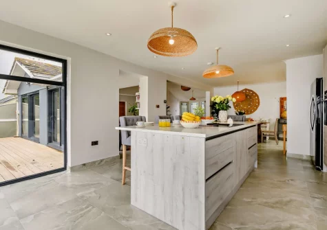 The kitchen at Sandpipers, Downderry