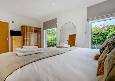 Bedroom #2 at Sandpipers, Downderry