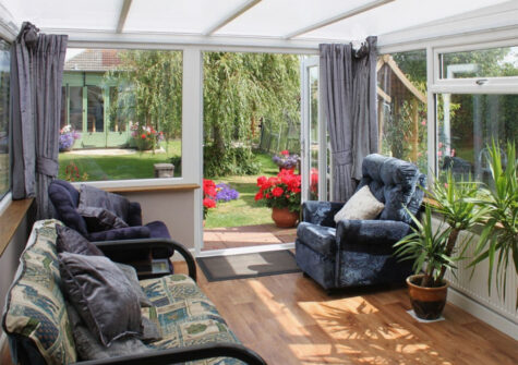 The conservatory at Sandringham Heights, Paignton