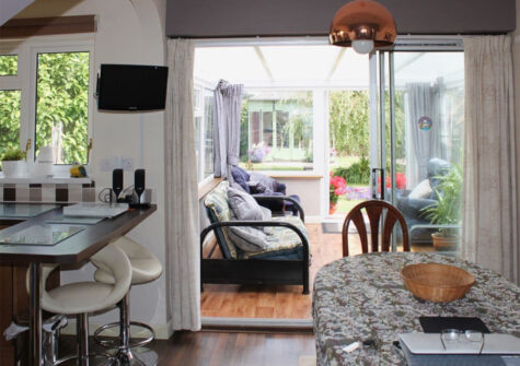 The kitchen at Sandringham Heights, Paignton