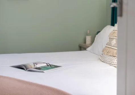Bedroom #1 at Sandseekers Barn, Mawgan Porth