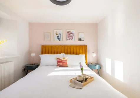 Bedroom #2 at Sandseekers Barn, Mawgan Porth