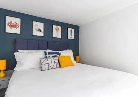 Bedroom #3 at Sandseekers Barn, Mawgan Porth