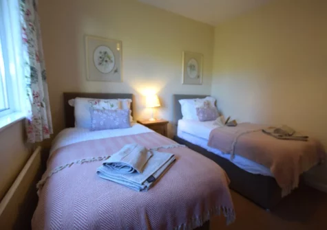 Bedroom #2 at Sandy Bay Bungalow, Instow