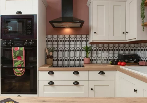The kitchen at Sandy Boobies, St Ives