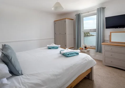 Bedroom #2 at Sandy Cove, Portmellon