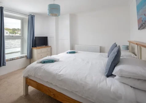 Bedroom #3 at Sandy Cove, Portmellon