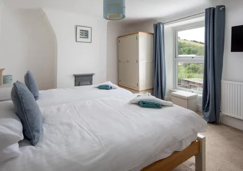 Bedroom #4 at Sandy Cove, Portmellon