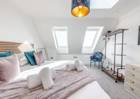 Bedroom #1 at Sandy Toes, Stoke Fleming