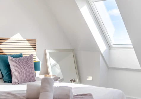 Bedroom #1 at Sandy Toes, Stoke Fleming