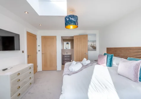 Bedroom #1 at Sandy Toes, Stoke Fleming