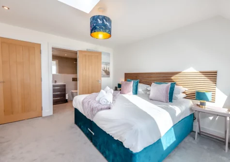 Bedroom #1 at Sandy Toes, Stoke Fleming