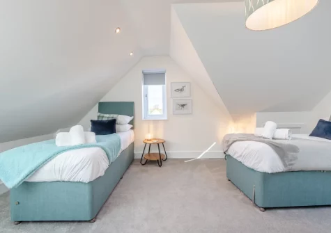 Bedroom #2 at Sandy Toes, Stoke Fleming