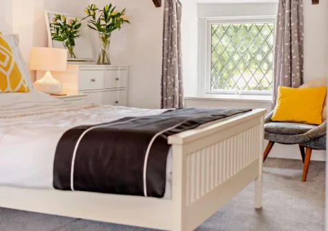 Bedroom #1 at Sarah's Cottage, Camelford