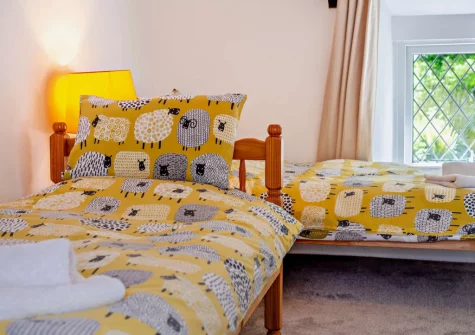 Bedroom #2 at Sarah's Cottage, Camelford