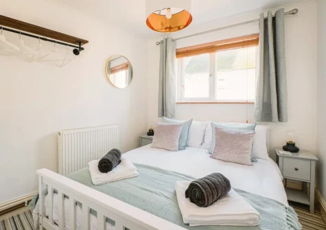 Bedroom #2 at Scallop Cottage, Porthleven