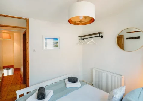 Bedroom #2 at Scallop Cottage, Porthleven