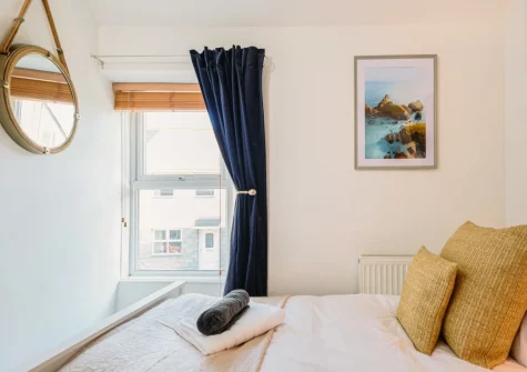 Bedroom #3 at Scallop Cottage, Porthleven