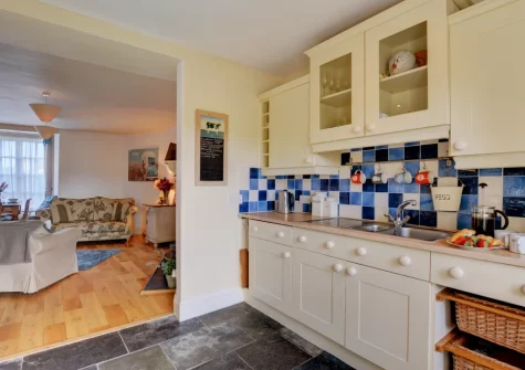 The kitchen at School Cottage, Little Petherick