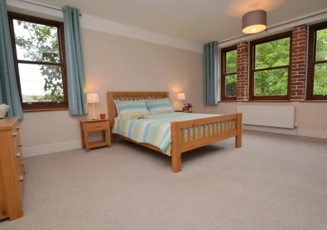 Bedroom #2 at Scorsham Farm, Stratton