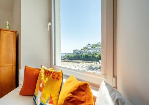 The living area at Sea Aster, Looe
