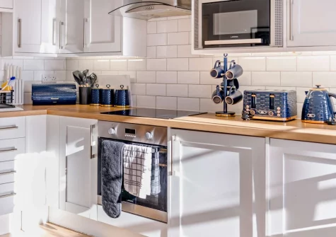The kitchen at Sea Bass, Brixham