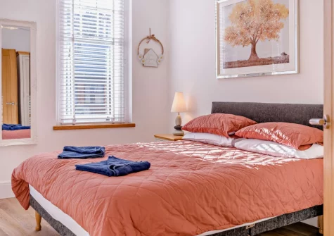 Bedroom #1 at Sea Bass, Brixham