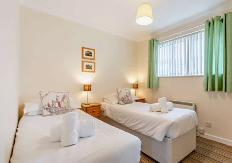 Bedroom #2 at Sea Escape, Widemouth Bay