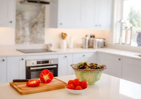 The kitchen at Sea Esta, Phillack