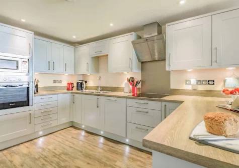 The kitchen at Sea Esta, Westward Ho!