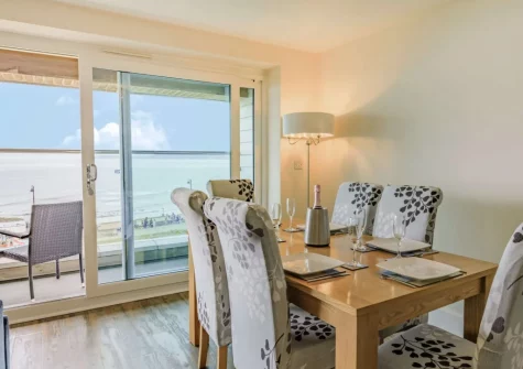 The dining area at Sea Esta, Westward Ho!