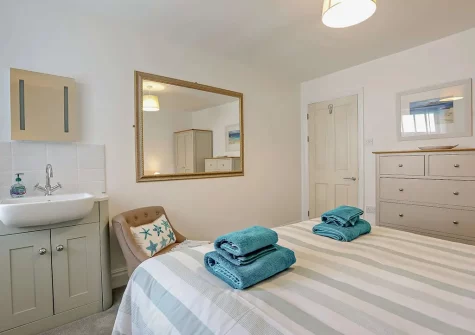 Bedroom #1 at Sea Foam House, Ilfracombe