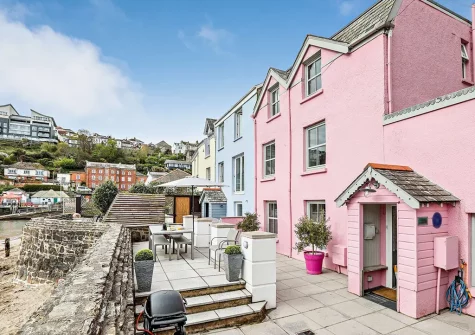 Sea Foam House is wonderfully restored to combine a contemporary style with period features throughout