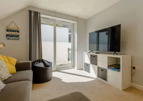 The snug at Sea Glimpse, Seaton