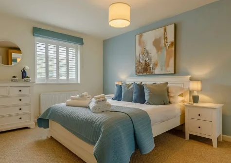 Bedroom #1 at Sea Glimpse, Seaton