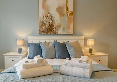 Bedroom #1 at Sea Glimpse, Seaton