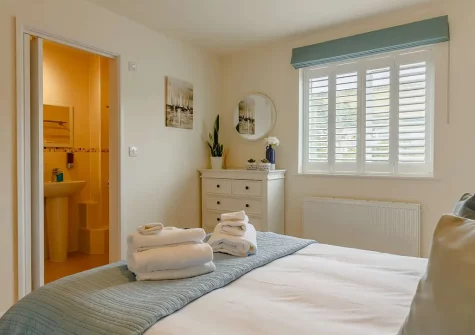 Bedroom #1 at Sea Glimpse, Seaton